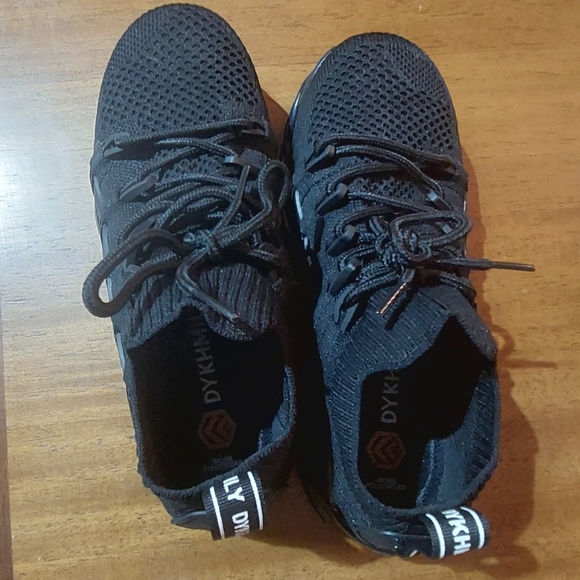 DYKHMILY Work Boots for Men Slip-on Steel Toe Safety Shoes Sneakers Breathable - Picture 10 of 16